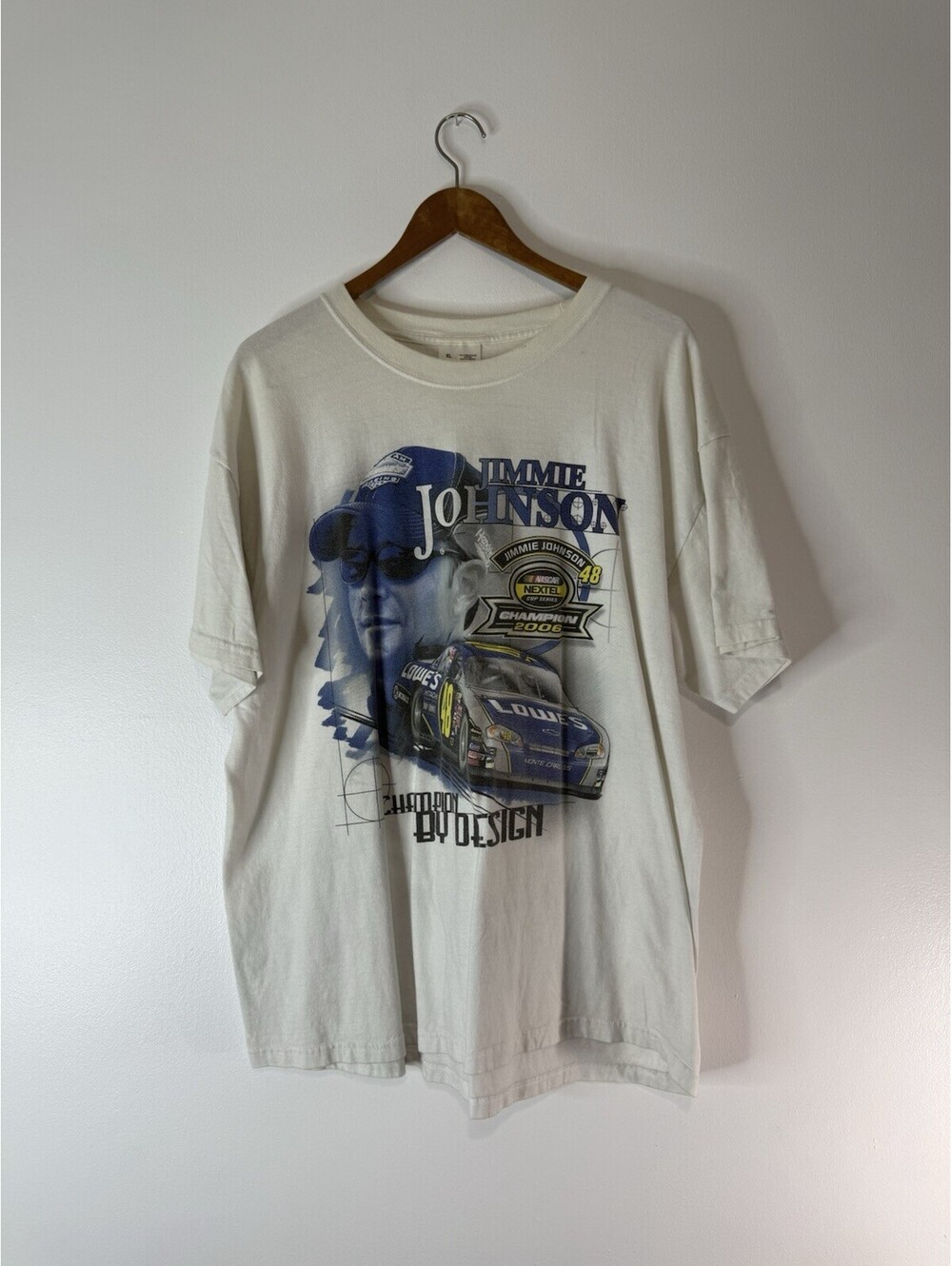 2006 Jimmie Johnson Cup Series Champion Shirt Size Xl NASCAR